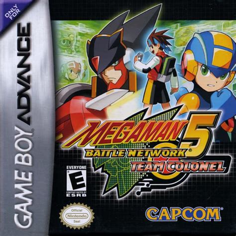 Mega Man Battle Network 5: Team Colonel GBA Cheats.